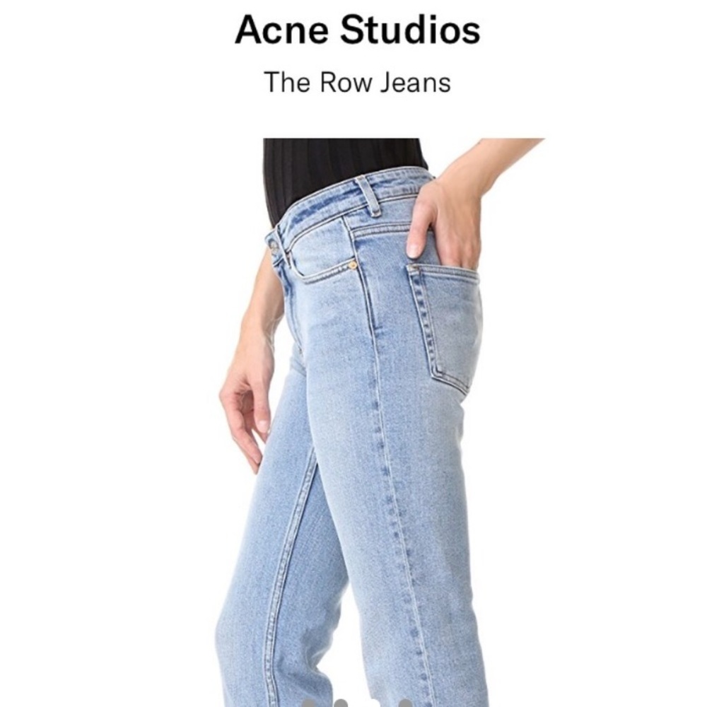 Acne Studios Row Jeans sz 25